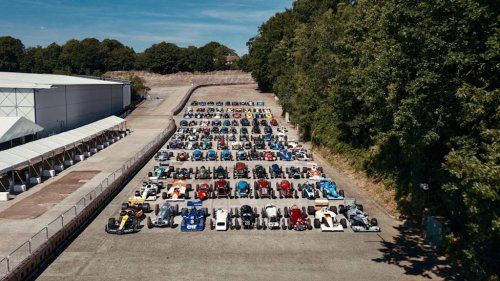 120 Grand Prix Racers Celebrate a Century of the British Grand Prix at Brooklands
