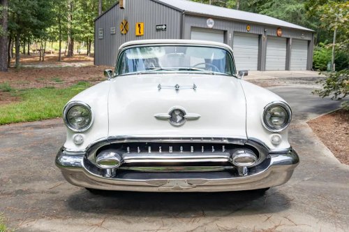 1955 Oldsmobile Starfire 98 Convertible for Sale With 7,900 Miles Shown