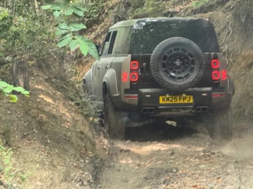 Among Castles and Forests, the Land Rover Defender Octa Proves Its Off-Roading Mastery
