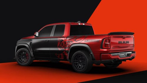 This 900+ HP 2027 Ram 1500 Rumble Bee SRT Is Being Auctioned For Charity With A Viper-Powered SRT-10