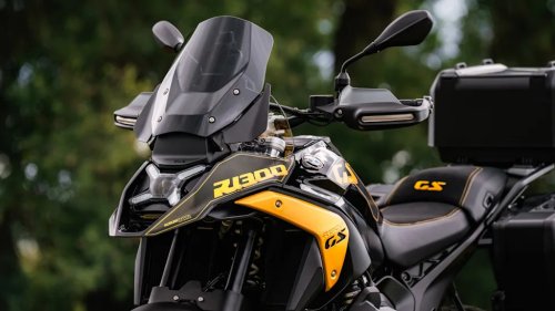 BMW Gives Its Top Adventure Touring Bike an Eye-Catching Rare Metal Uplift