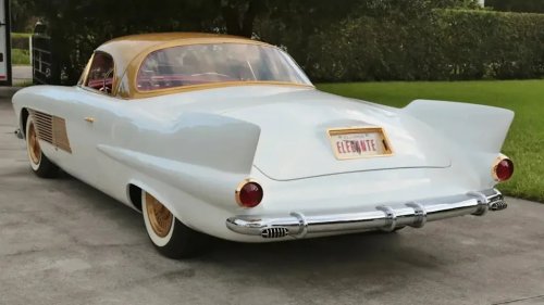 Cadillac, One-Off Gold-Plated 1953 Cadillac Convertible Concept Car Is Headed To Auction