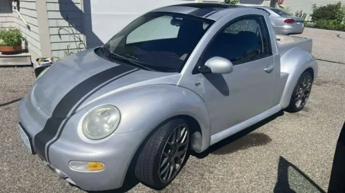 Volkswagen, Volkswagen Beetle, Mitsubishi, Volkswagen Beetle Ute, Tracked Mitsubishi Bravo, Supercharged Lincoln Continental: The Dopest Cars I Found For Sale Online