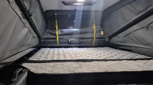 This Conversion Camper Lets Four Sleep On Two Big Beds In A Toyota Land Cruiser