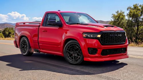 RAM, Whoa, The 2027 Ram Rumble Bee Looks Even Better As A Regular Cab