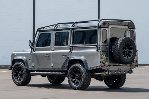 1995 Land Rover Defender 110 For Sale With 160 Miles on the Build