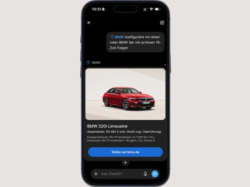 BMW Just Turned ChatGPT Into A Car Salesperson