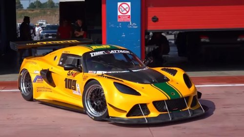Lotus, This Is What It Is Like Onboard a Lotus Exige V6 Cup R Time Attack Brute With 550HP