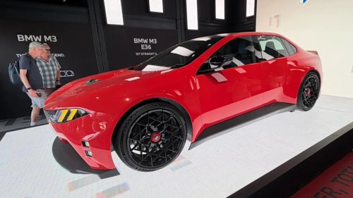 BMW, BMW M3, See BMW’s Wild Electric M3 Preview From Every Angle