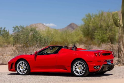 This No-Reserve, 12,000-Mile Ferrari F430 Spider on BaT Has the Gated Manual Everyone Wants