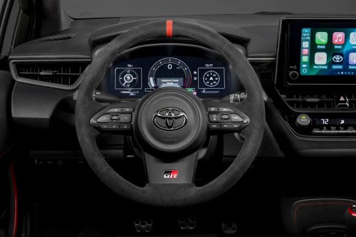 View Interior Photos of the 2026 Toyota GRMN Corolla