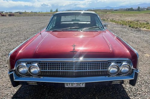 1963 Lincoln Continental Convertible for Sale With 86,000 Miles Shown