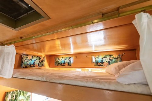 Chevy, 1968 Chevy Truck With a Three-Story Slide-In Camper Is Your Ticket to Good Times