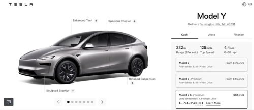 Official EPA Ratings Give Six-Seat Tesla Model Y L Even More Range