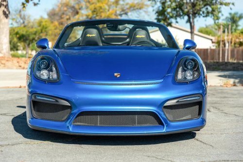 2016 Porsche Boxster Spyder for Sale With 13,800 Miles