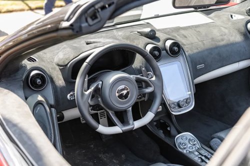 McLaren, CHP Catches McLaren at Over 150 MPH, Sees Driver Has No License, Lets His Wife Take the Wheel