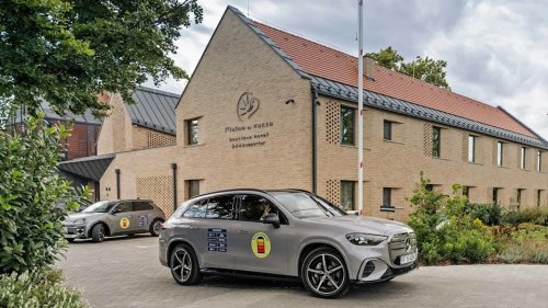 The Mercedes GLC Electric Just Drove 393 Miles With One 17-Minute Charge