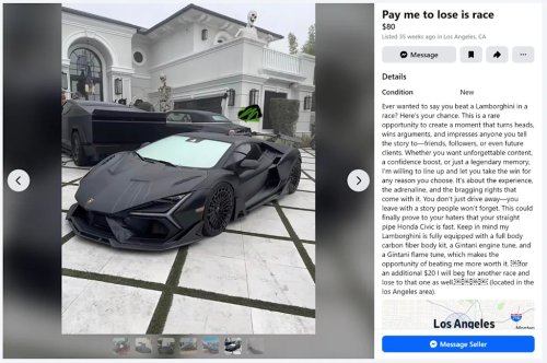Facebook Marketplace Sells Out His Lamborghini Revuelto for $80