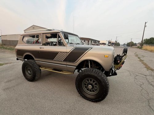 1975 International Harvester Scout II for Sale With 24,000 Miles Shown
