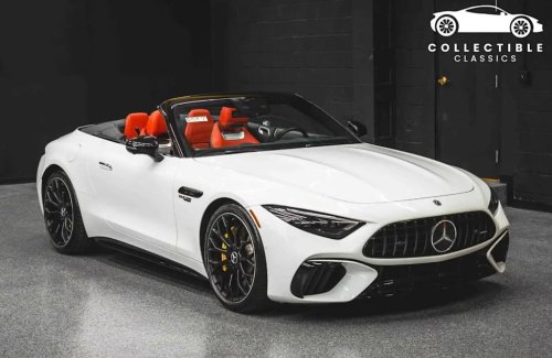 This Pristine 2022 Mercedes-AMG SL55 Shows Why the New-Generation Roadster Is a Modern Classic in the Making