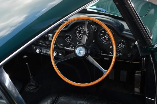 Driving a unique Aston Martin DB4 owned by Tadek Marek