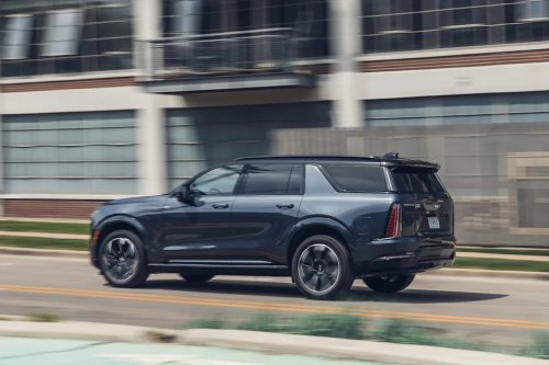 See Exterior Pics of the 2026 Cadillac Escalade IQL