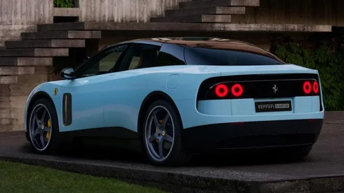 Ferrari’s First Electric Car Arrives With Futuristic Design And Hypercar Power