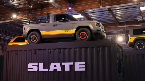 We Drove the 2027 Slate Truck. Simplicity Might Be Its Superpower.