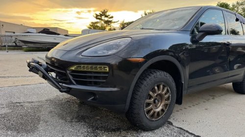 Porsche, Porsche Cayenne, I Put A Winch On My Porsche Cayenne And I Kind Of Hope I Never Have To Use It