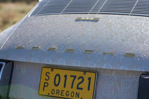 Famous Artist Who Created This Lace-Patterned 1967 Porsche 911S Just Bought It Back