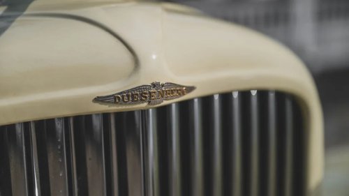 Clark Gable’s 1935 Duesenberg Model JN Convertible Coupe in Photos