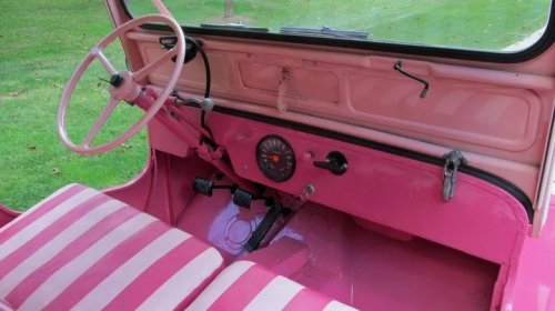 At $32,500, Is This 1958 Willys DJ3A Surrey Too Fringe?