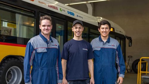 90% efficiency, no cables: New wheel-based induction system charges bus through its tire