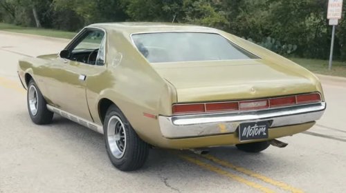 14,000-Mile 1970 AMC AMX For Sale Is Perfect For Muscle Car Fans Heading Off The Beaten Path