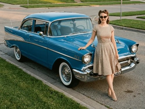 Chevrolet, Ends Tomorrow: Win a Concours-Restored 1957 Chevrolet Bel Air and This Could Be You Behind the Wheel