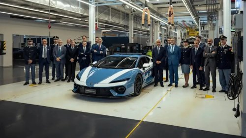 Lamborghini Has Introduced The New Temerario Police Car With Over 900 HP