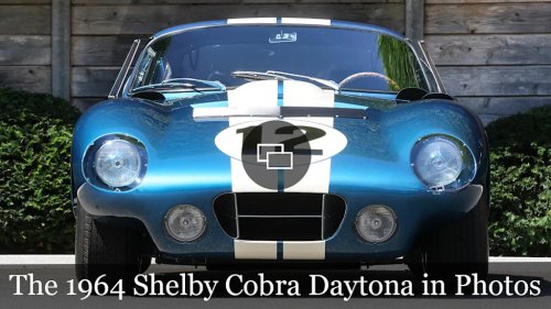 Carroll Shelby’s Own Shelby Daytona Could Fetch Over $25 Million at Auction
