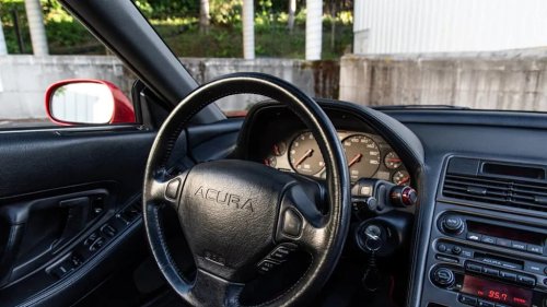Acura, NSX, 1991 Acura NSX 5-Speed For Sale With VTEC V6, Formula Red Paint & 72,000 Miles
