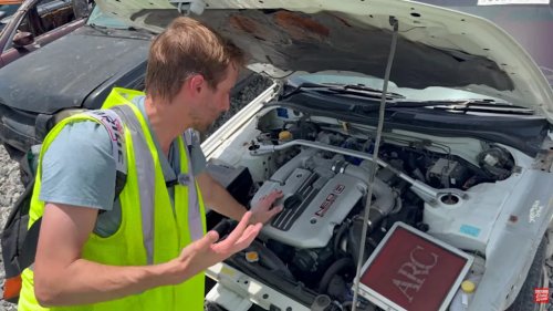 Nissan, Nissan Skyline, Man Discovered Nissan Skyline R34 Sitting In Orlando Junkyard