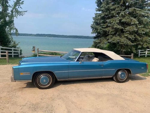 1976 Cadillac Eldorado Convertible for Sale With 43,000 Miles Shown