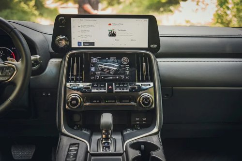 View Interior Photos of the 2026 Lexus LX700h Overtrail