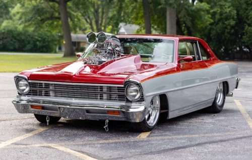 Family-Built 1967 Chevy II Nova Promax Flexes a Supercharged V8 on Hagerty Marketplace