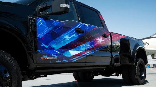Ford, The 2027 Ford Super Duty Proud to Honor Is a Limited-Run Patriotic Workhorse