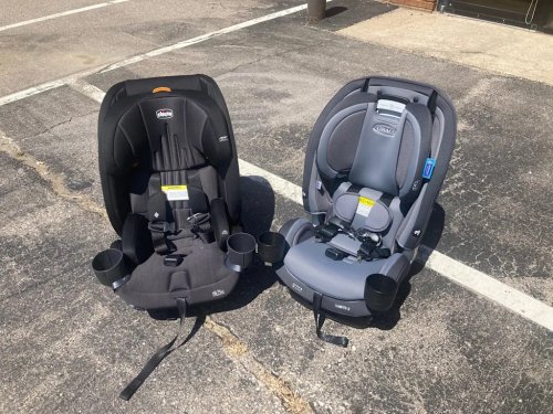 Three Kids, One Back Seat: We Compare Two Ultraslim Car Seats