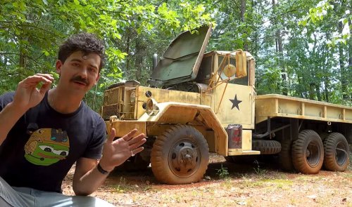 He Bought an Abandoned Military Truck for $2,500—and Ran It on Actual Jet Fuel