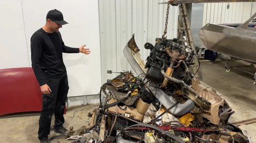 Ford, YouTuber Uses Metal Lasers to Slice a Ford Festiva in Half, Creating a Dirt-Bike-Powered Street-Legal Microcar