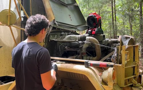 He Bought an Abandoned Military Truck for $2,500—and Ran It on Actual Jet Fuel
