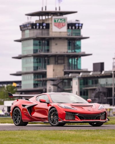 Cake, candles and a 1,250 hp ZR1X: Inside Corvette's Indy 500 birthday stunt