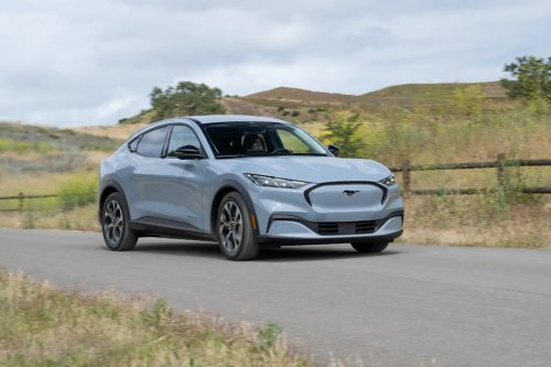 See Exterior Pics of the 2026 Ford Mustang Mach-E