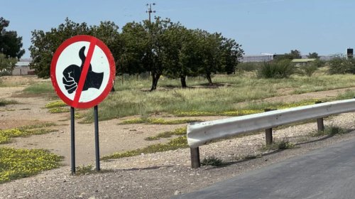 What Does It Mean When You See A Road Sign With A Thumbs Up On It?